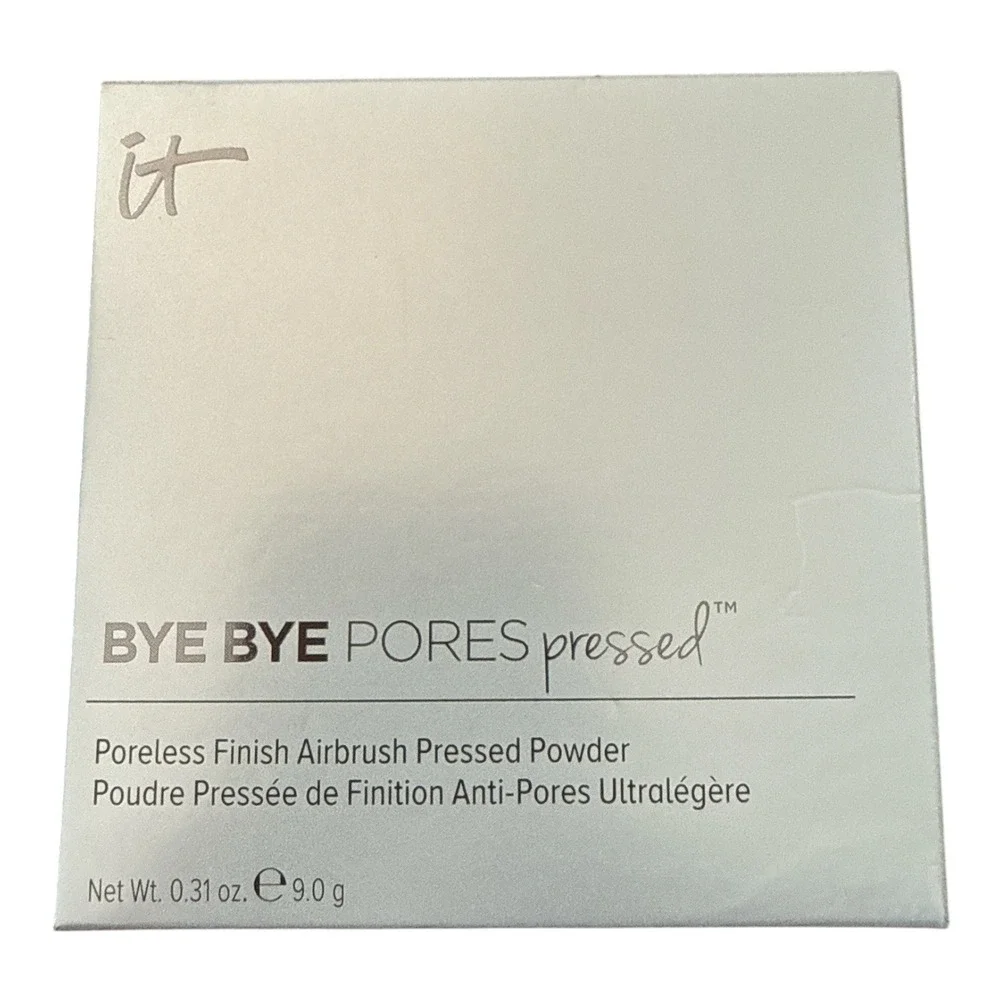 IT Cosmetics Bye Bye Pores Pressed Powder Translucent Finish Airbrush 0.31oz NIB